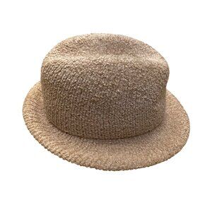 Everitt Beige Textured Bucket Hat